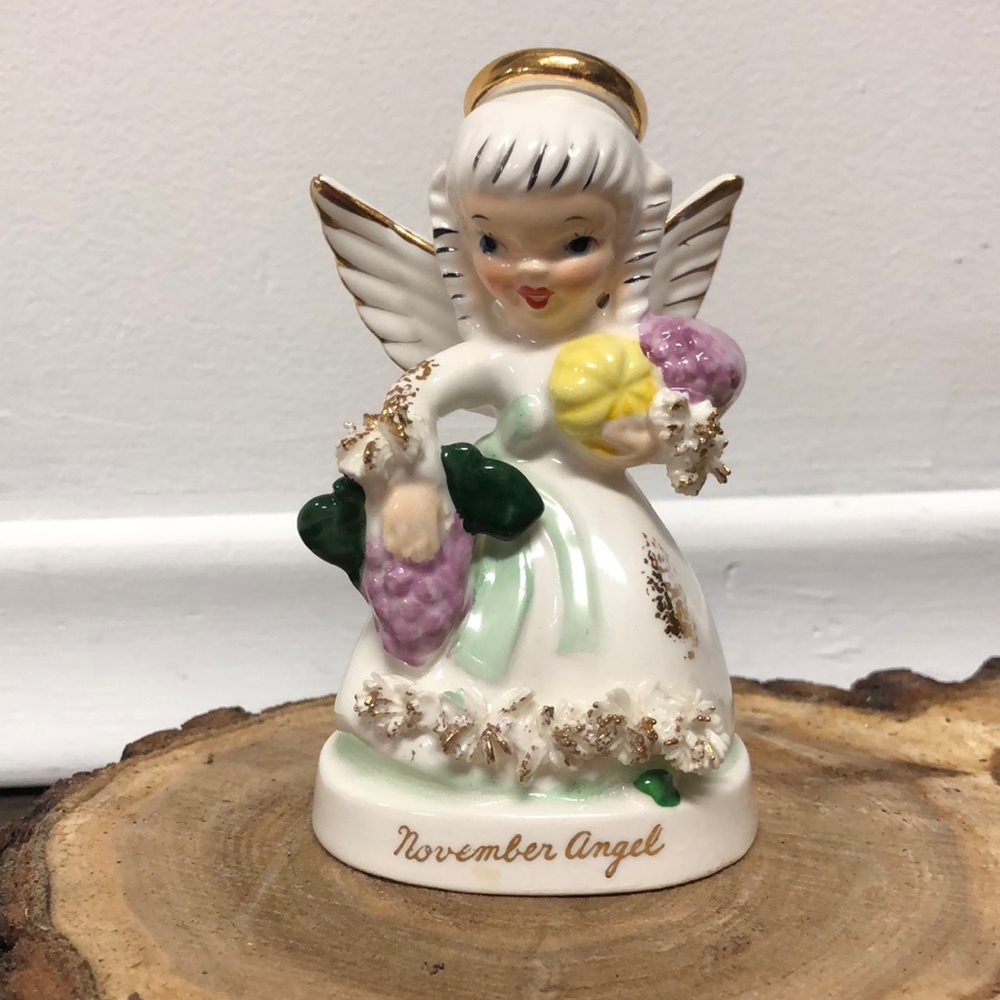 Vintage Napco 1950’s November Birthday Figurine